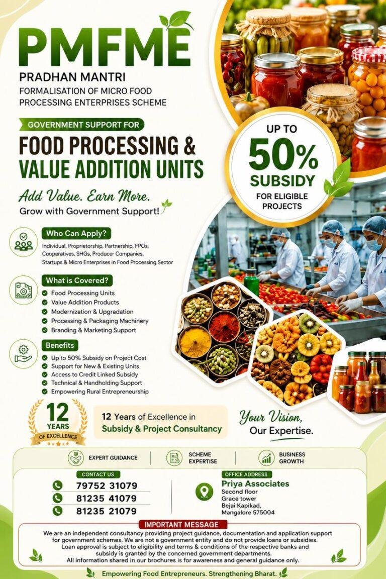 PMFME brochure 2 Priya associates